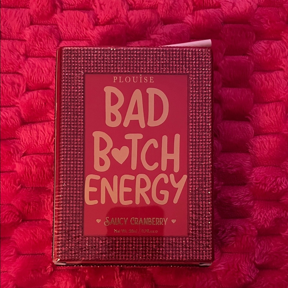 P.Louise Bad B*tch Energy Saucy Cranberry Lip Gloss
